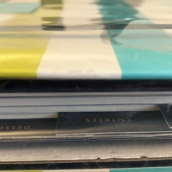 Kate Spade: Candy Stripe Recipe Book- 7 sections- 20 recipes for each section - Picture 15 of 16